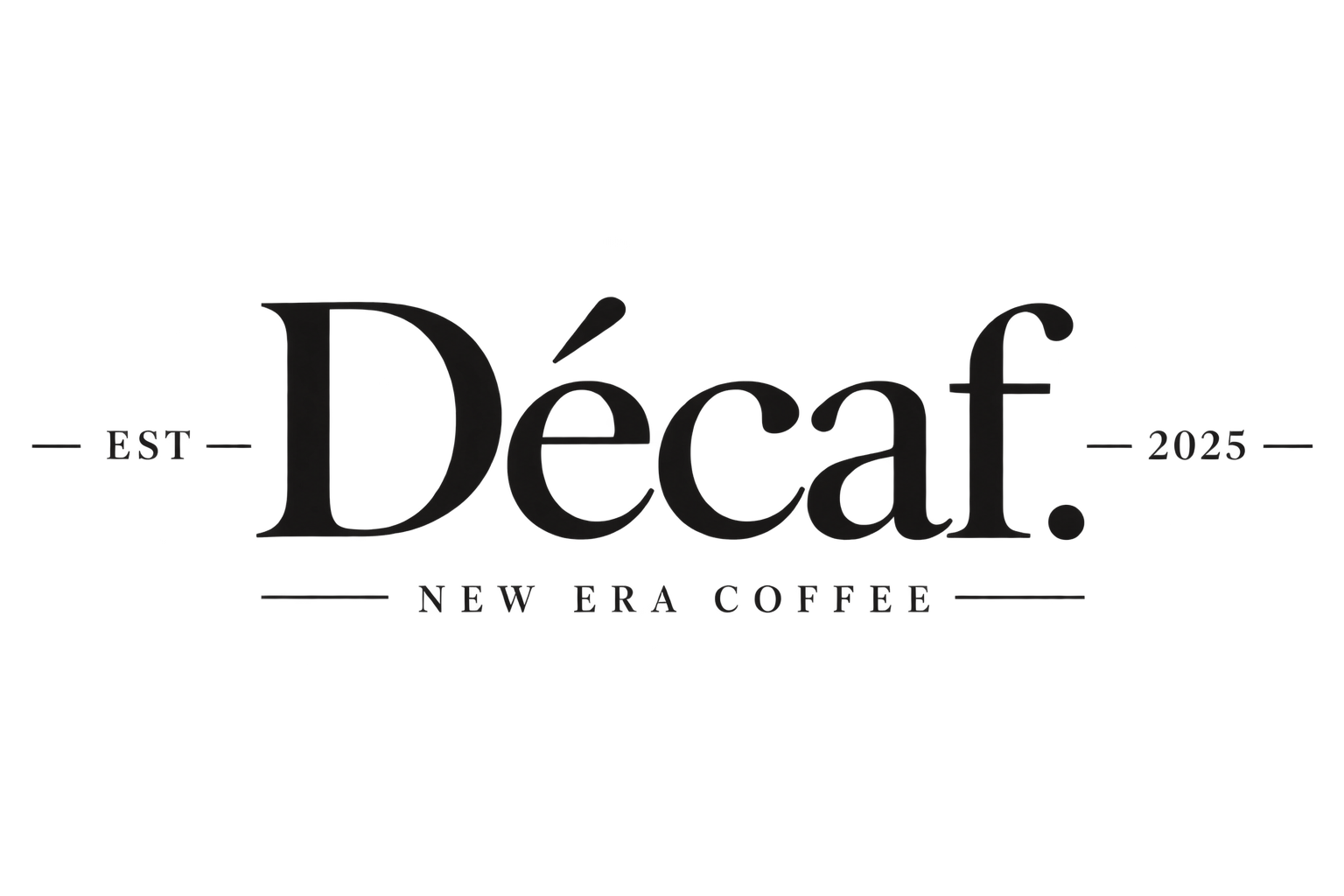 Décaf. New Era Coffee